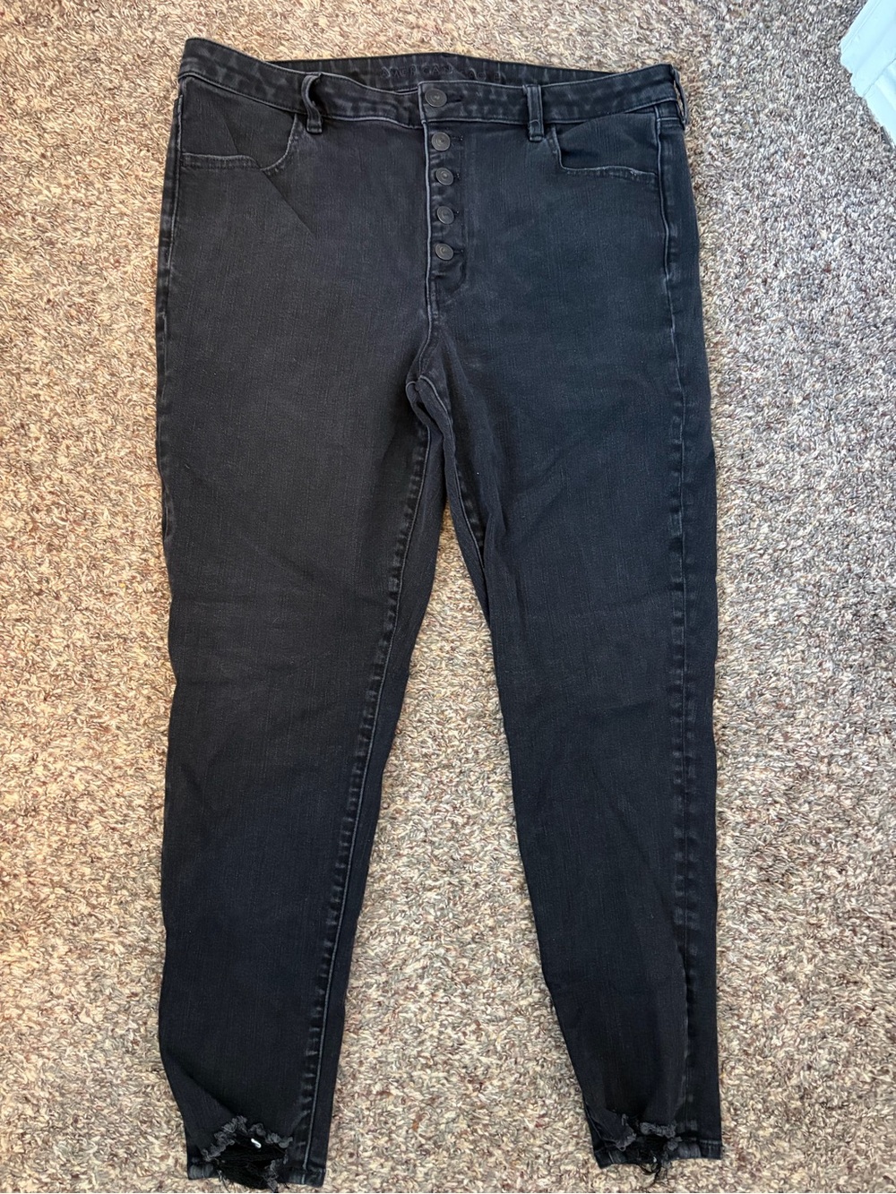 American Eagle Outfitters Black Jeans (women) size 18 long
